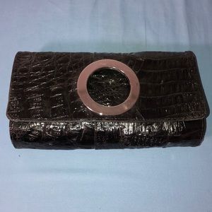 Authentic Crocodile Clutch
